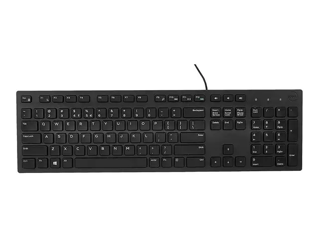 Dell KB216 wired keyboard is a full sized keyboard
